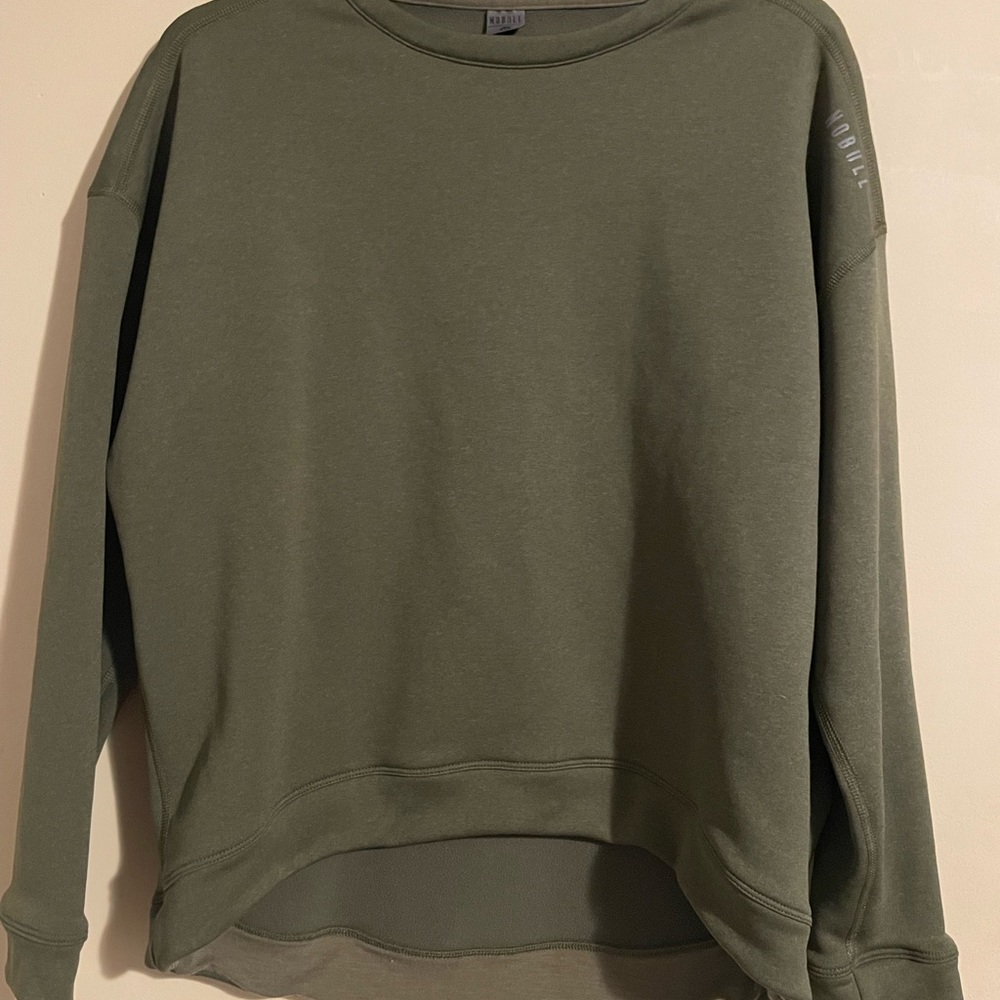 NOBULL Olive Green Crewneck Sweatshirt